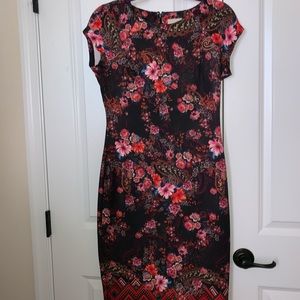 formal floral dress